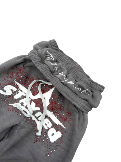 STAYned patched sweats